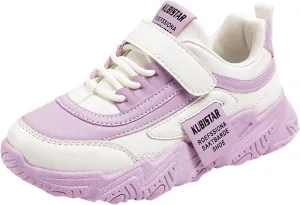 Boys Sneakers 3-13 Years Children Boys Girls Fashion Sneaker Thick Sole Non Slip Lace Up Sports Shoes Beach Shoes