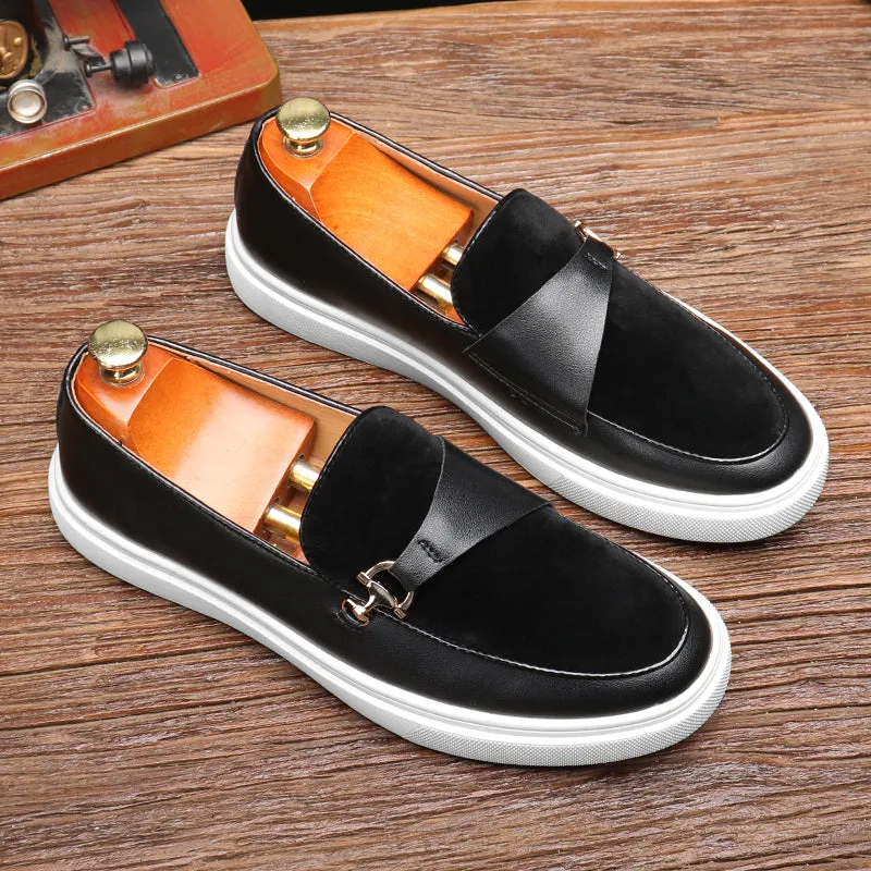 Fieralis Croc Pattern Loafers