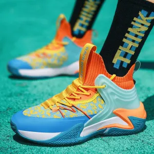 Sock Top Basketball Sneakers For Men